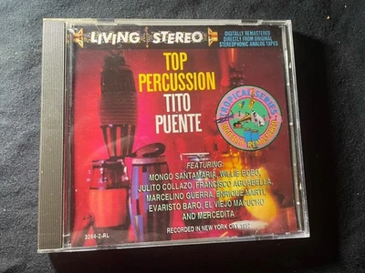 CD TITO PUENTE TOP PERCUSSION LIVING STEREO REMASTER LATIN - Image 1 of 3