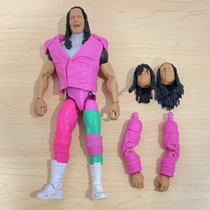 Unreleased Prototype WWE Ultimate Bret Hart Hitman Action Figure AEW Test Shot - Picture 1 of 3