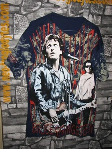 Vintage Bruce Springsteen rock jersey shirt trikot maillot world tour - Picture 1 of 2