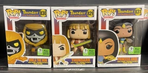 Thundarr The Barbarian 3 Pack Funko Pop Official Con Sticker ECCC 2021 On Hand! - Picture 1 of 8