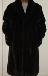 Abrigo de piel de visón rancho AMERICAN FUR AWARDS para hombre talla 44-46 ENVÍO GRATUITO excelente estado - Imagen 1 de 8