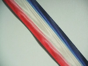 WW1 1914 "Mons" or 1914-15 Star Medal Ribbon Full Size 16cm long - Picture 1 of 1