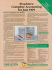 1987 Peachtree Software komplette Buchhaltung billig wie können wir es tun Werbung PC2