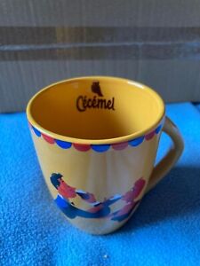 Cecemel Chocomel Mug Cup Beige Couple Collectible Novelty Gift Rare Dutch French