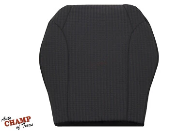 Capa de assento de tecido de substituição inferior cinza escuro para Jeep Liberty-Driver 2002-2004 - Imagem 1 de 4