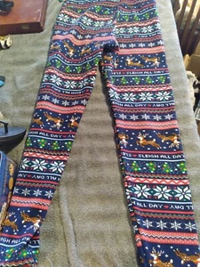 Girls/ women Insulated Mid Rise Leggings Size 3/5 - Picture 1 of 7