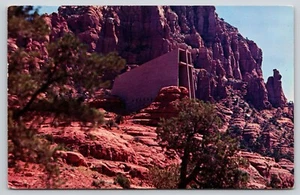 Cartolina Cappella della Santa Croce Sedona Arizona Red Rock Paesaggi - Foto 1 di 2