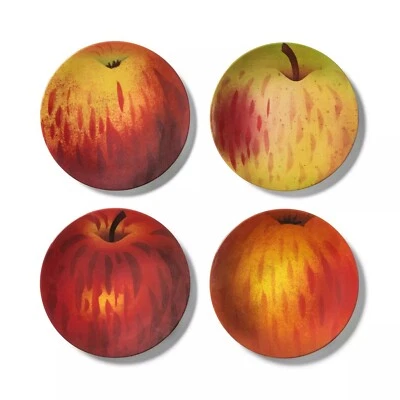 John Derian Target Melamine Salad Plate Set Apple Print Red 20th Anniversary XXO - Image 1 of 3