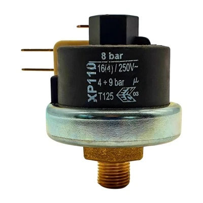 Druckschalter XP110 4-9 bar einstellbar voreingestellt 8bar