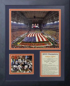 Collage fotografico incorniciato Auburn University Tigers 2010 Champs, 11 x 14 pollici (12049U - Foto 1 di 1