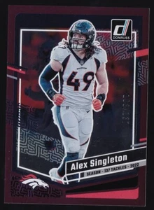 2023 Panini Donruss Season Stat Line /137 Alex Singleton #84 - Picture 1 of 2