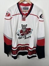 Albany River Rats Men 2XL NWT Y2K Vintage Hockey Jersey AHL 