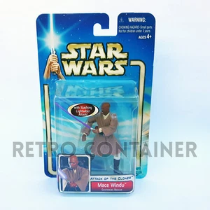 STAR WARS Kenner Hasbro Action Figure - SAGA BLUE - Mace Windu Geonosian Rescue - Picture 1 of 1