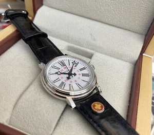 Reloj unisex MONDAINE Swiss made rareza Railway A660.20944.02EM reloj de estación - Imagen 1 de 5