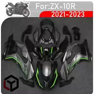 Carenado de inyección de plástico apto para KAWASAKI NINJA ZX10R 21-24 trabajo de cuerpo - Imagen 1 de 22