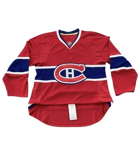Reebok ON ICE NHL Official Issued Montreal Canadiens Hockey Jersey Sz 52 - Picture 1 of 8