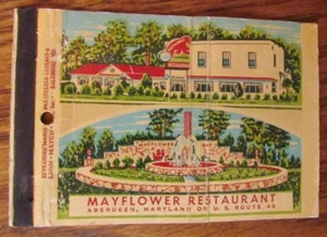 FULL LENGTH: MAYFLOWER RESTAURANT (ABERDEEN, MARYLAND) (size 40) -G10 - Picture 1 of 2