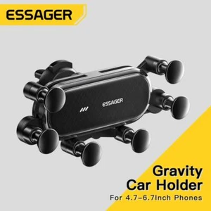 Essager Gravity Car Phone Holder Air Vent Clip Mount Stand GPS Smart Phone Suppo - Picture 1 of 26