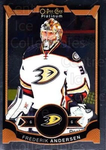 2015-16 O-Pee-Chee Platinum #32 Frederik Andersen - Picture 1 of 1