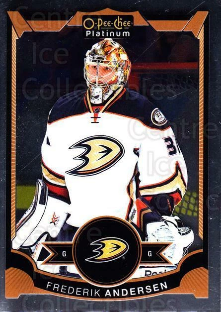 2015-16 O-Pee-Chee Platinum #32 Frederik Andersen - Image 1 of 1