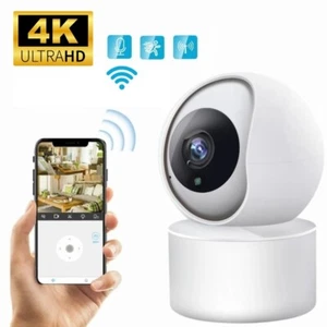 INNEN IP KAMERA 360 GRAD KABELLOS VIDEOÜBERWACHUNG KINDER 4K - Bild 1 von 11