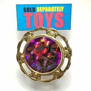 Power Rangers holograma Megazord SPINNING TOP luchadores accesorio vintage 1993 - Imagen 1 de 4