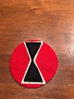  WWI US Army 7th Division  patch wool AEF