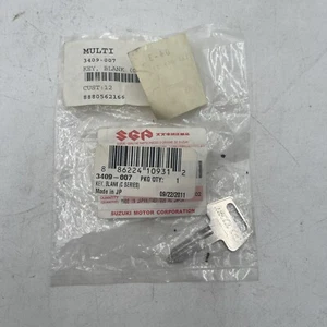 Arctic Cat 3409-007 Blank Key NOS OEM AC - Picture 1 of 3