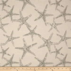 Premier Sea Friends Küstengrau Natur Noppen Baumwollstoff 3,5 Yards x 54" breit - Bild 1 von 2