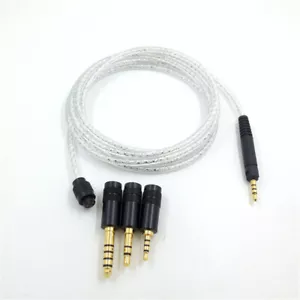 Cavo audio BILANCIATO 4,4 mm per cuffie Sennheiser HD518 HD558 HD598 HD569 - Foto 1 di 6