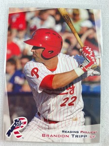 2012 GRANDSTAND Minor League Baseball Card-BRANDON TRIPP, Reading Phillies