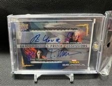 2017 Upper Deck Marvel Thor Ragnarok Tessa Thompson Rachel House /15 Dual Auto