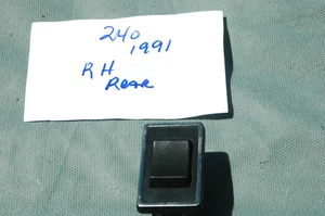 1986-1992 Volvo 240 244 Rear Power Window Switch RH OEM 03838600 - Picture 1 of 3