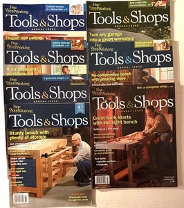 Fine Woodworking Magazine Tools and Shops Lot of 7 - Bild 1 von 2