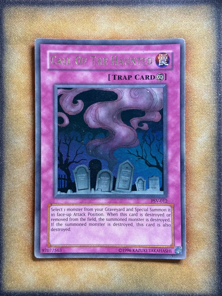 Yugioh Call of the Haunted PSV-012 Ultra Rare Original Print MP - Image 1 of 1