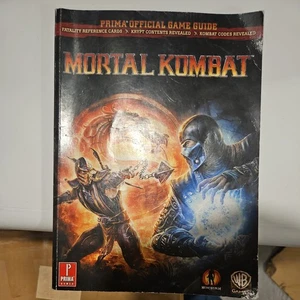 Mortal Kombat Prima Official Strategy Guide Xbox 360 PS3  No Fatality Cards - Picture 1 of 4