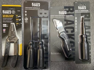 Klein Tools Blackout Ltd Ed. 4pc. Set/Series - 11-in-1, Stripper, Knife, 2pc. - Picture 1 of 7
