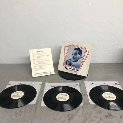 VTG RADIO SHOW  - GLENN MILLER THE MAN AND HIS MUSIC 3 LP Box Set NM  (BR-45-11) - Image 1 of 4