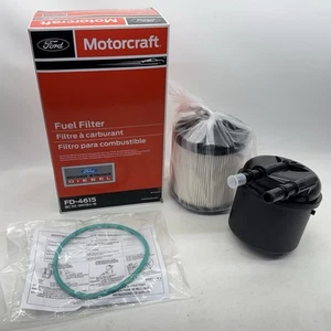 6.7L Genuine F-350 Motorcraft FD4615 Diesel Fuel Filter for Ford F-250 Super - Picture 1 of 10