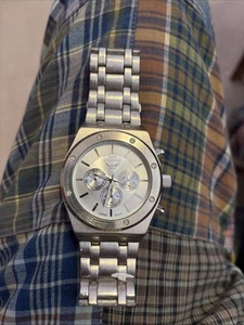 NY London Stainless Steel Strap Silver Dial Watch #1489 - Picture 1 of 3