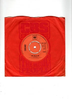 CHICAGO - YOU 'N' ME / CRITIC'S CHOICE. UK 1973 ORIG 7" & CO/SLEEVE. N/MINT - Image 1 of 2