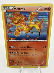 Moltres - Next Destinies - 14/99 - Pokemon TCG - LP - Holo Raro - Imagen 1 de 2