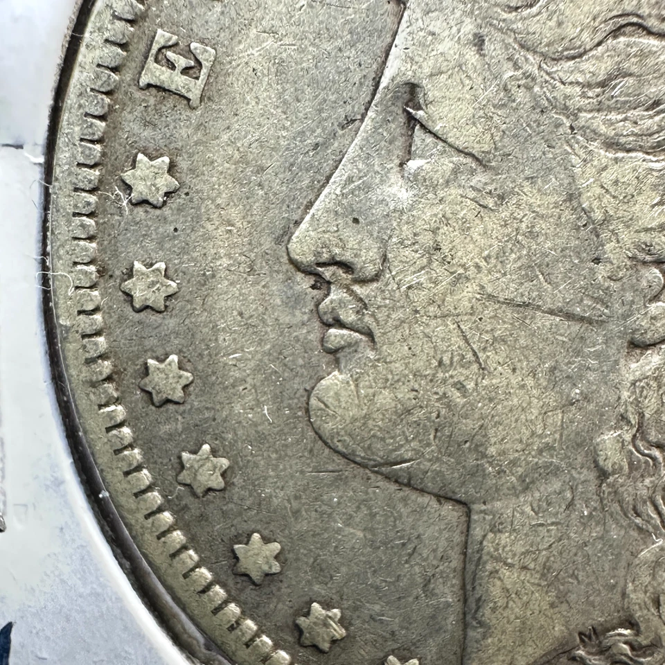 Dólar de plata Morgan 1888-O $1, HOT LIPS VAM 4 variedades (87007) Foto 1 de 3