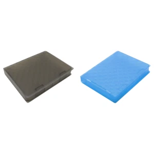 2.5 Inch Hard Disk Drive Plastic Storage Box Case HDD SSD Protective Case (Gray) - Bild 1 von 8