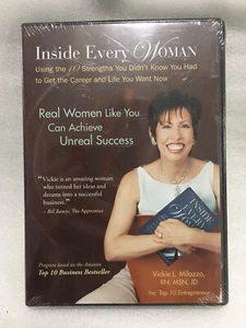 Inside Every Woman - Vickie Milazzo RN, MSN, JD (DVD & CD) NEW Sealed - Picture 1 of 2