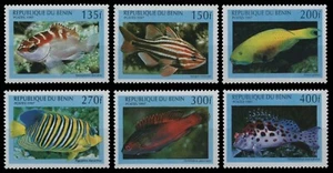 Benín 1997 - Mi-Nr. 978-983 ** - MNH - Peces / Fish - Imagen 1 de 1