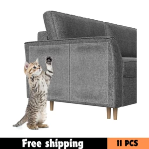 Cat Scratch Deterrent Tape – 11PCS Double-Sided Anti-Scratch Furniture Protector - Picture 1 of 12