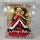 2007 Holiday Barbie Collector Doll Red Velvet Christmas Dress Mattel NIB