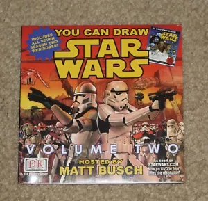 SDCC DK PUBLISHING STAR WARS KÖNNEN SIE ZEICHNEN BAND ZWEI GEHOSTET VON MATT BUSCH DISC - Bild 1 von 2