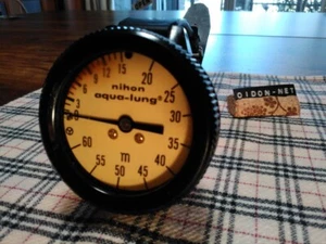 Rare vintage nihon aqua-lung Wrist Depth Gauge, For collector's. - Picture 1 of 13